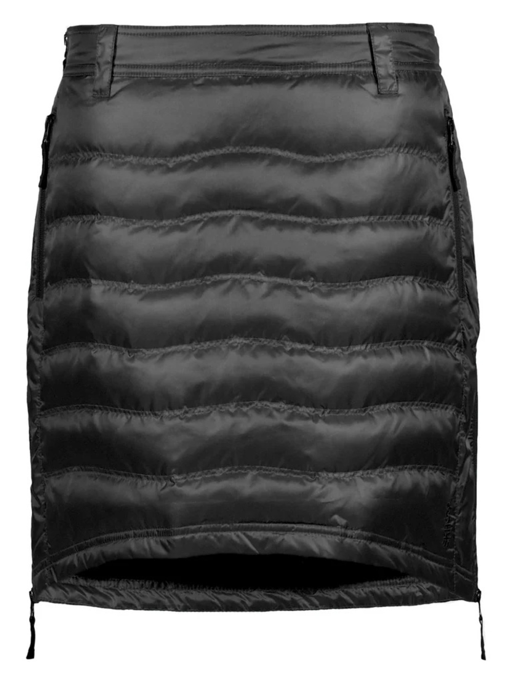 Skhoop Black Short Down Quilted Puffer Skirt